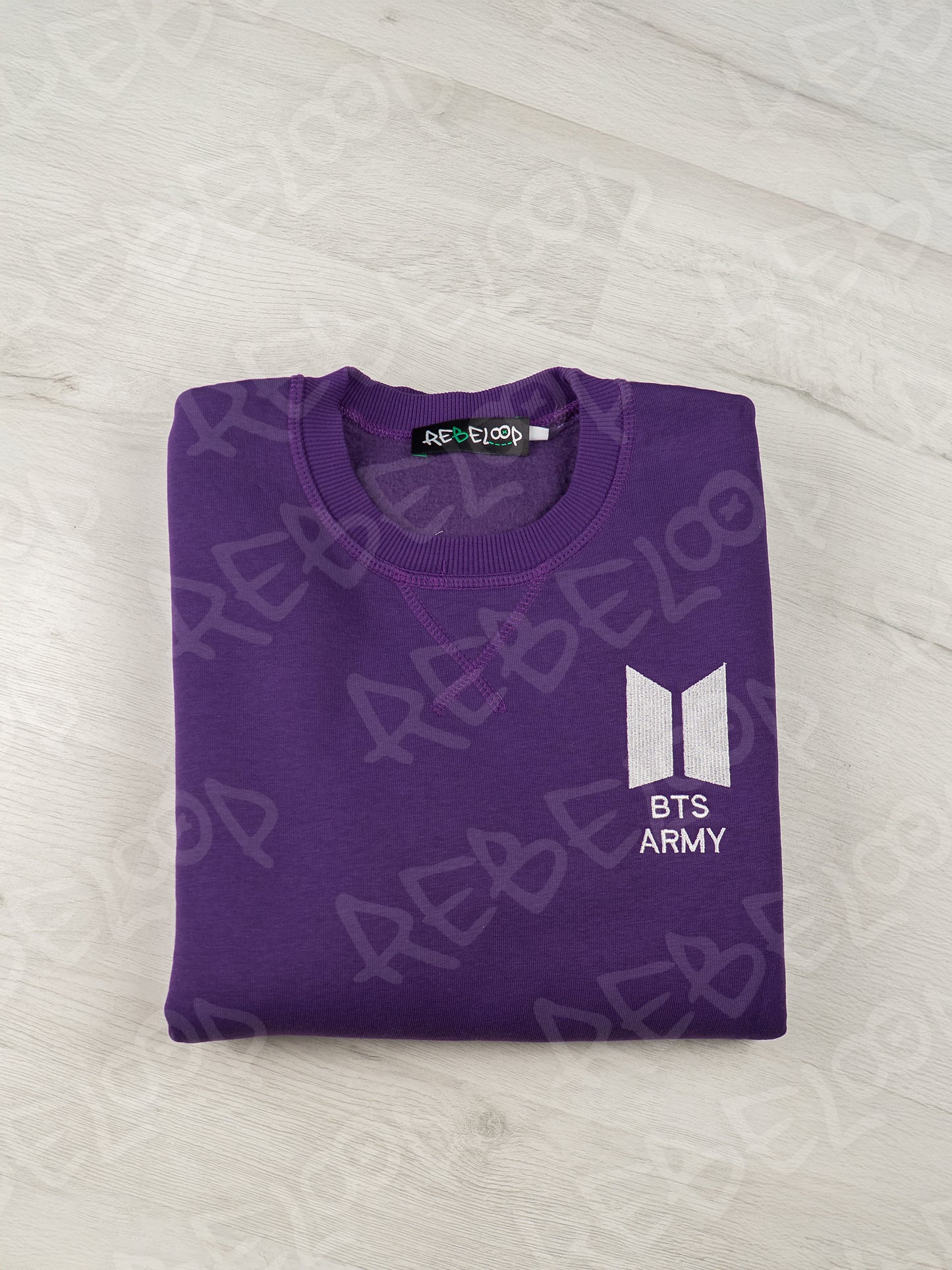 BTS Autograph Embroidered Sweatshirt