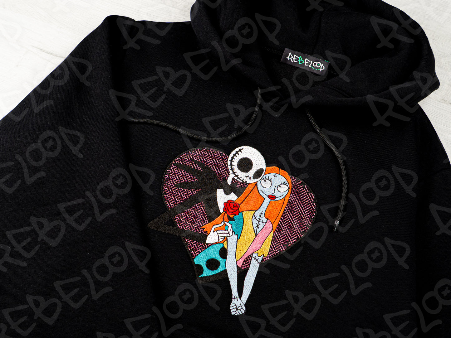 Felpa Jack e Sally