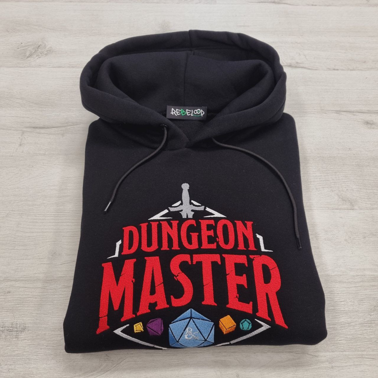 Felpa ricamata Dungeon Master