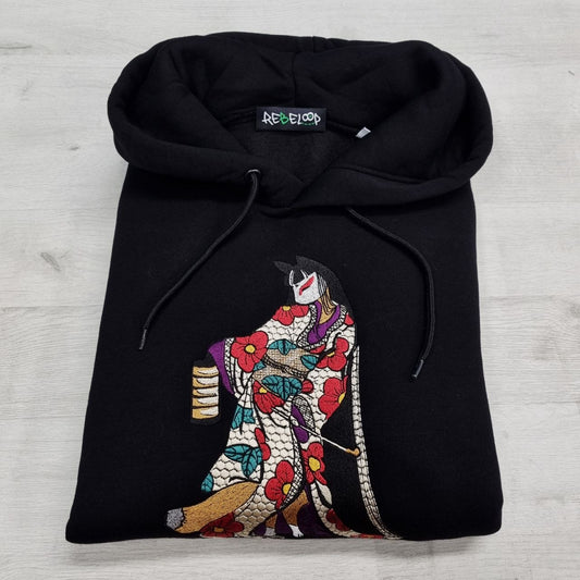 Kitsune Embroidered Sweatshirt