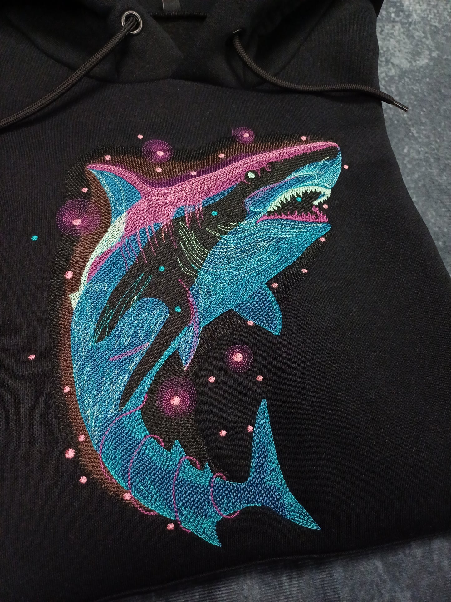 Shark embroidered sweatshirt