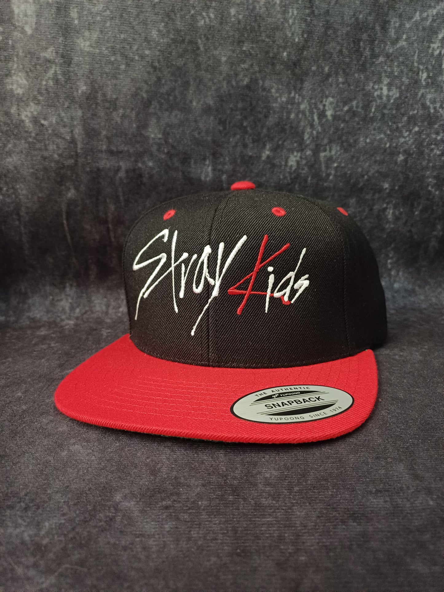Stray Kids Embroidered Snapback