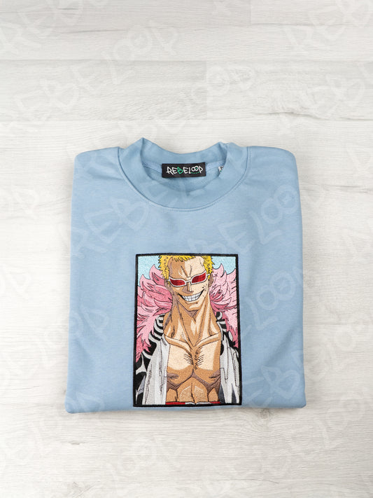 Felpa ricamata Doflamingo