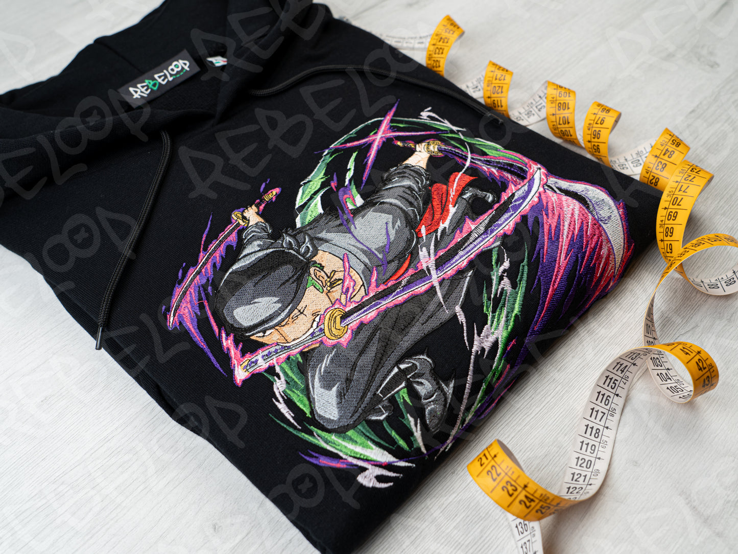 One Piece Zoro V.2 Embroidered Sweatshirt