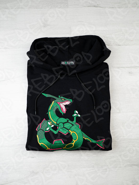Felpa ricamata Rayquaza