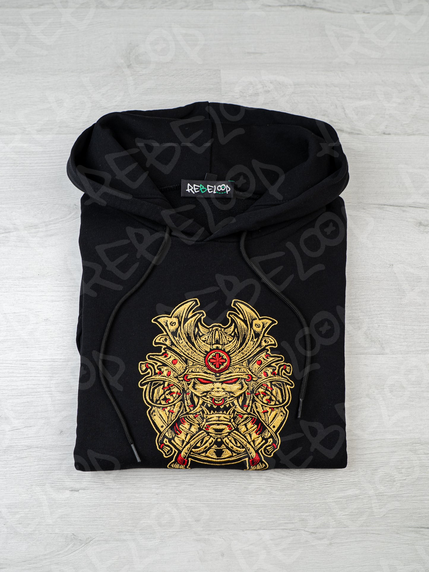 Felpa ricamata Samurai V.1