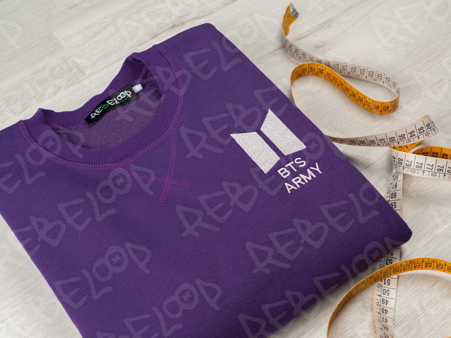 BTS Autograph Embroidered Sweatshirt
