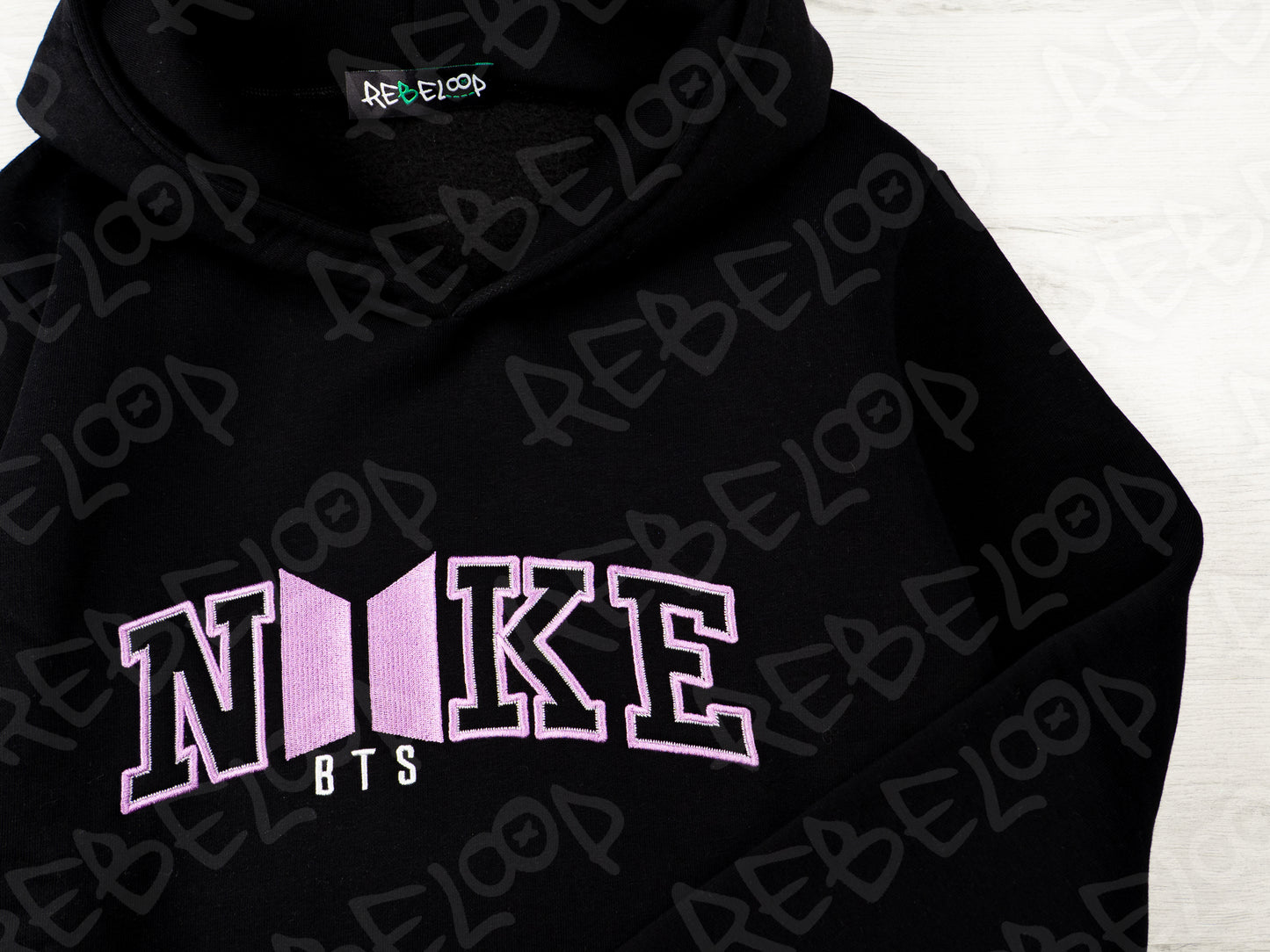 BTS Embroidered Sweatshirt