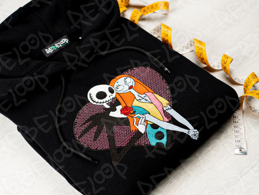 Felpa Jack e Sally