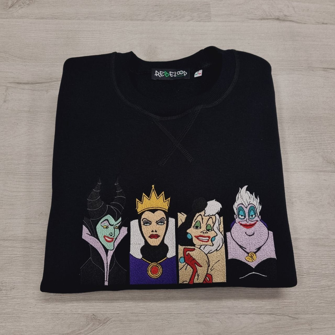 Felpa ricamata Disney Villain
