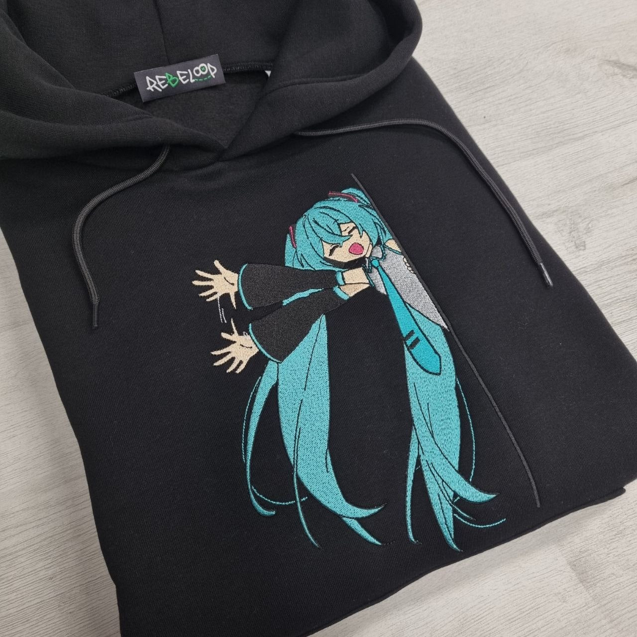Felpa ricamata Hatsune Miku