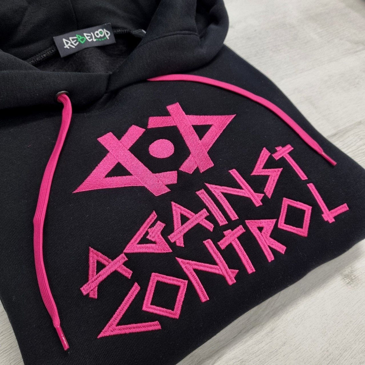 Japanese Fox Embroidered Sweatshirt