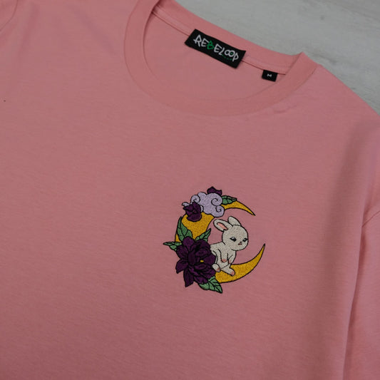 Kitsune Embroidered T-Shirt