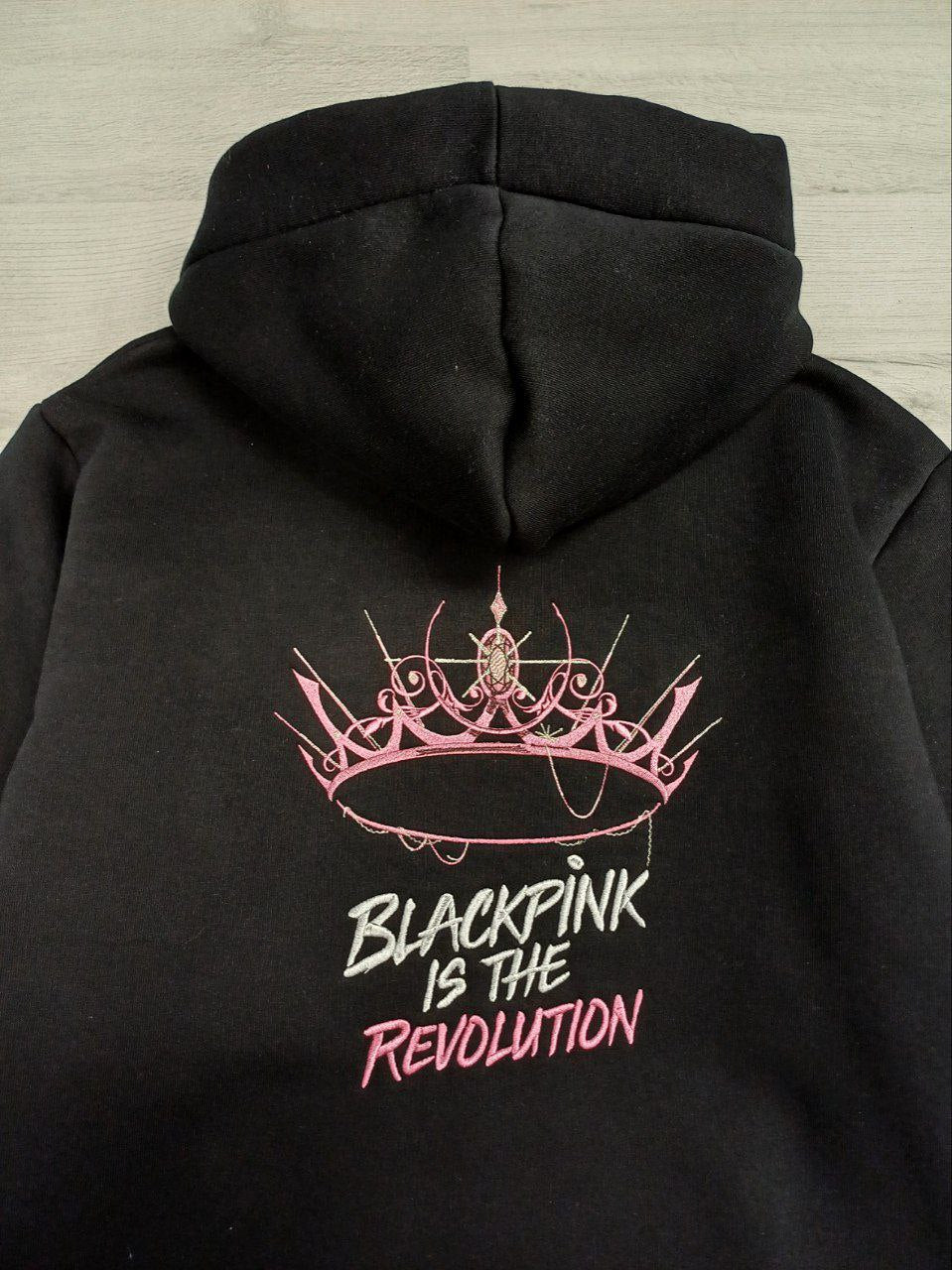 Blackpink Revolution Triple Embroidery Sweatshirt
