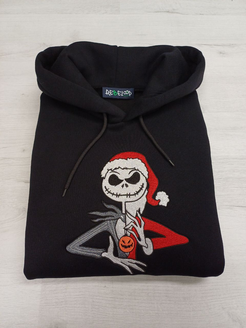 Felpa ricamata Jack Skeletron