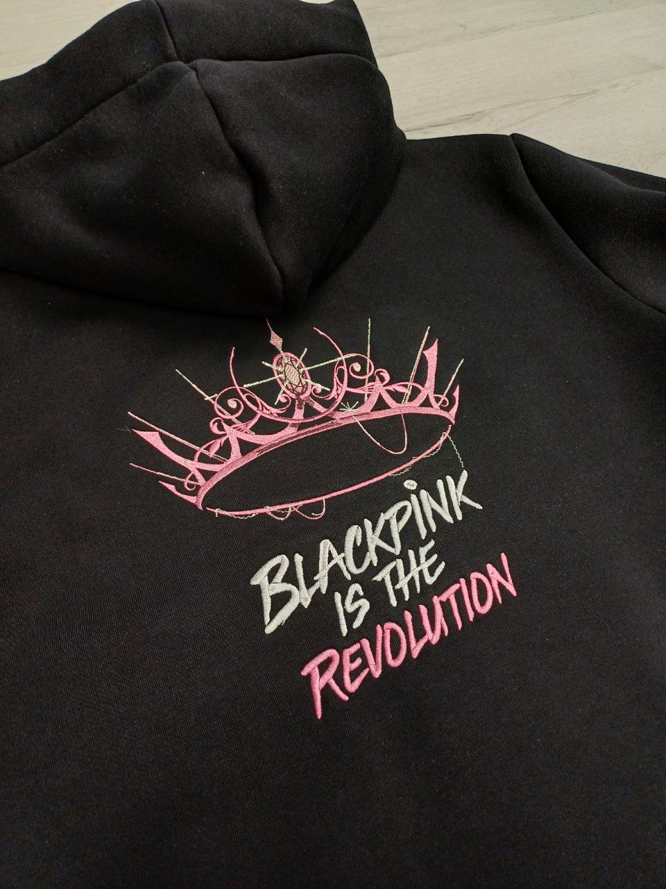 Blackpink Revolution Triple Embroidery Sweatshirt