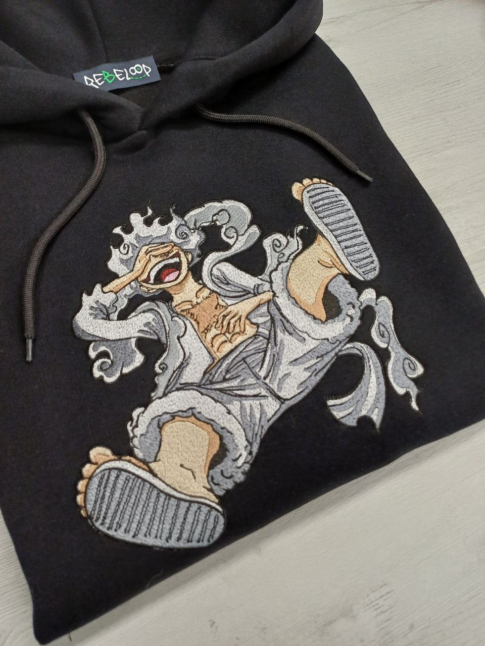 Felpa ricamata Luffy 5th Gear