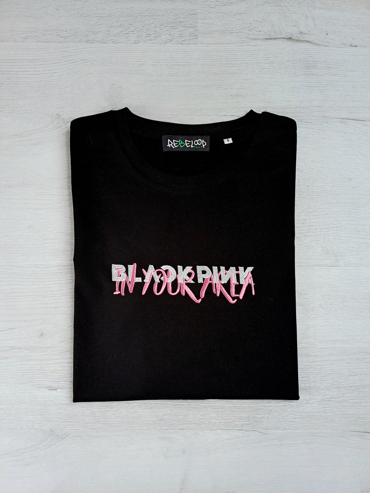 T-shirt ricamata Blackpink
