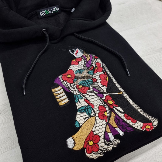 Kitsune Embroidered Sweatshirt
