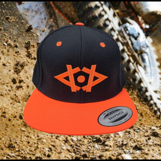 Snapback Orange fluo