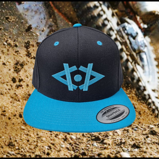 Snapback Azure fluo
